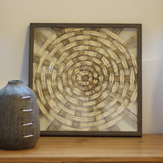 CUADRO DUO TRENZADO 53X53