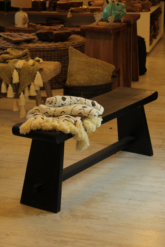 Banca Suar Black 120x30x45cm