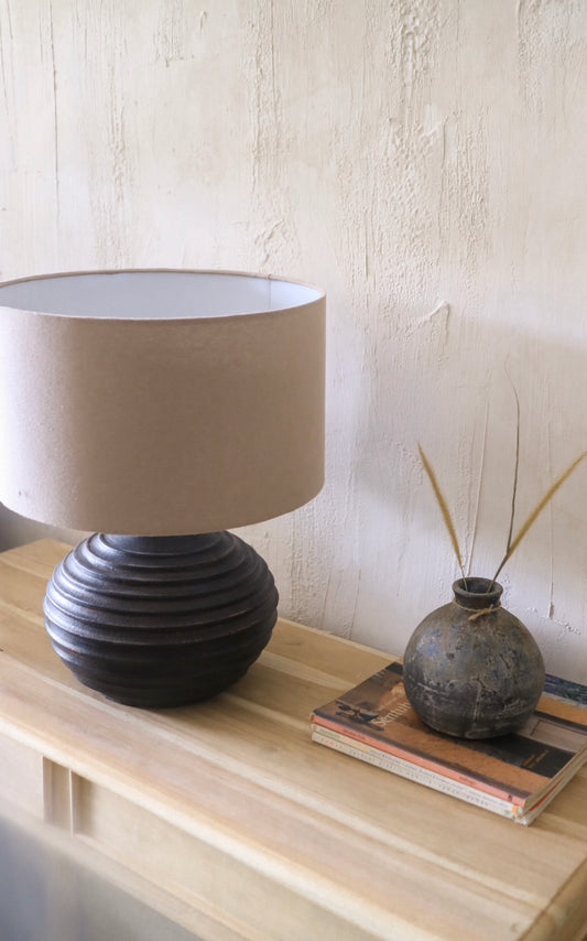 Lámpara De Mesa Luh Black