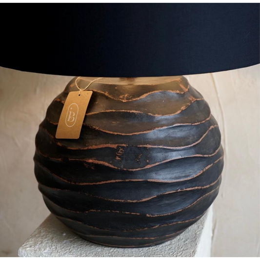 Lámpara De Mesa Putu Black