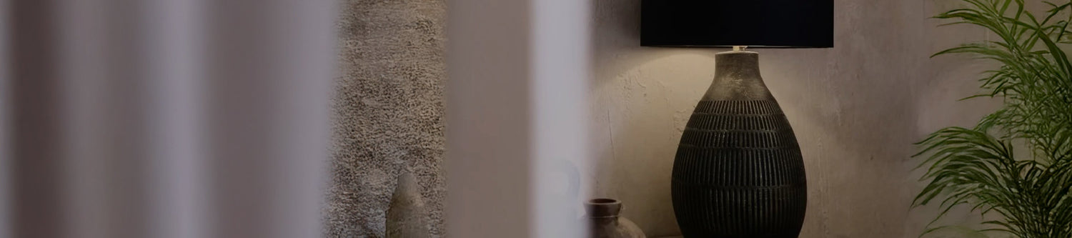 LÁMPARAS DE MESA Y PIE