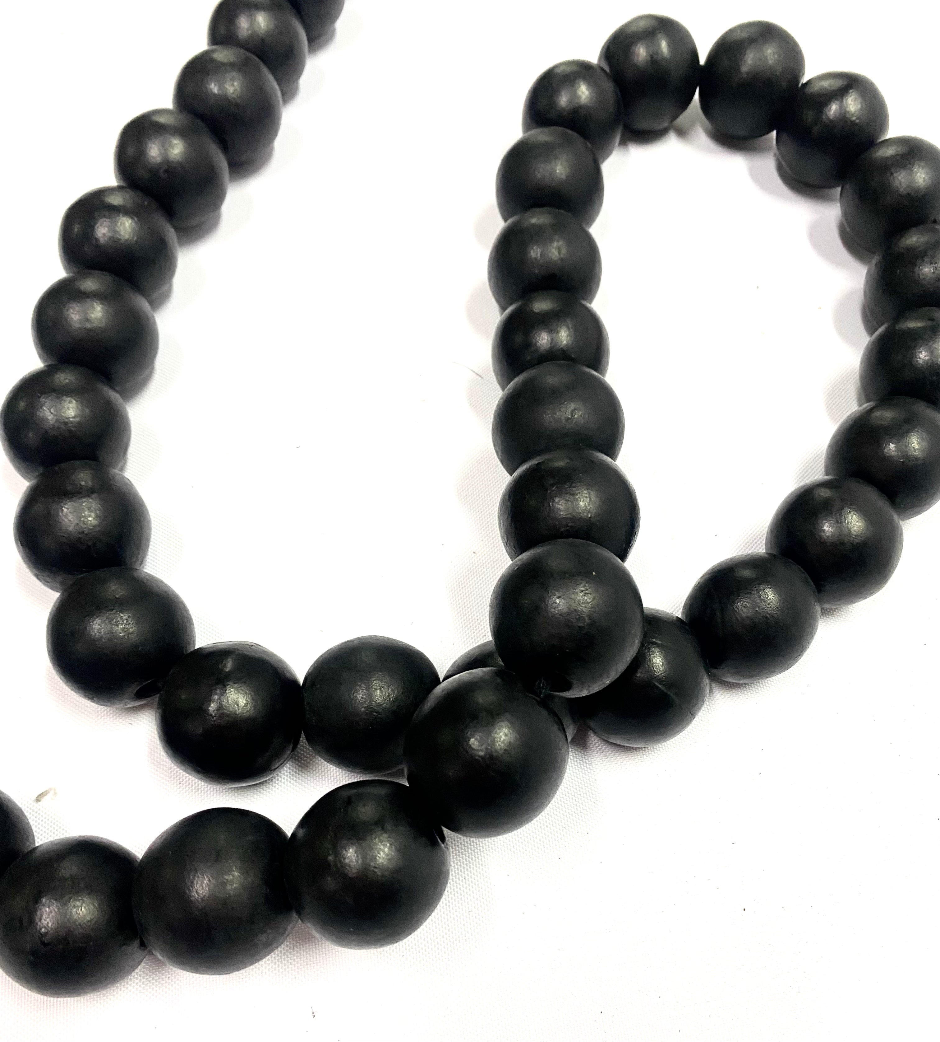 Tassel Beads Black