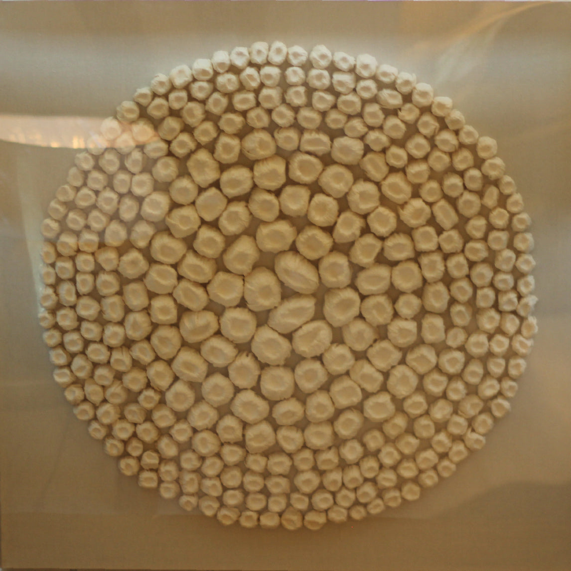 CUADRO CIRCULO DE TEXTURAS 80X80