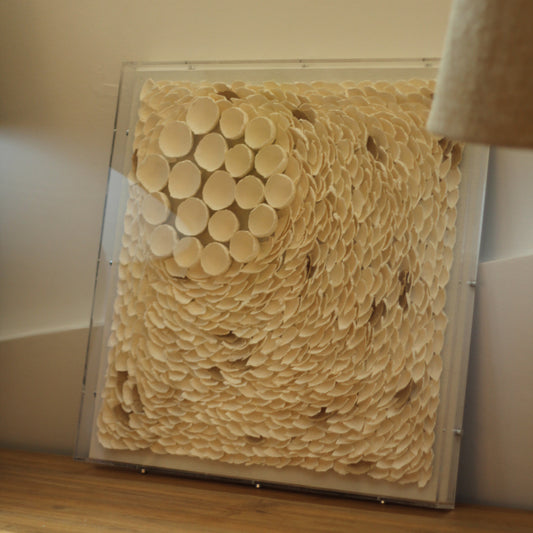 CUADRO CAPAS EN ESCAMAS 60X60