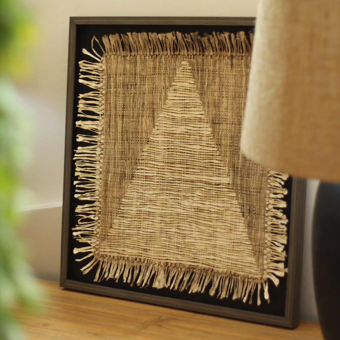 CUADRO TRAMA PIRAMIDAL 70X70