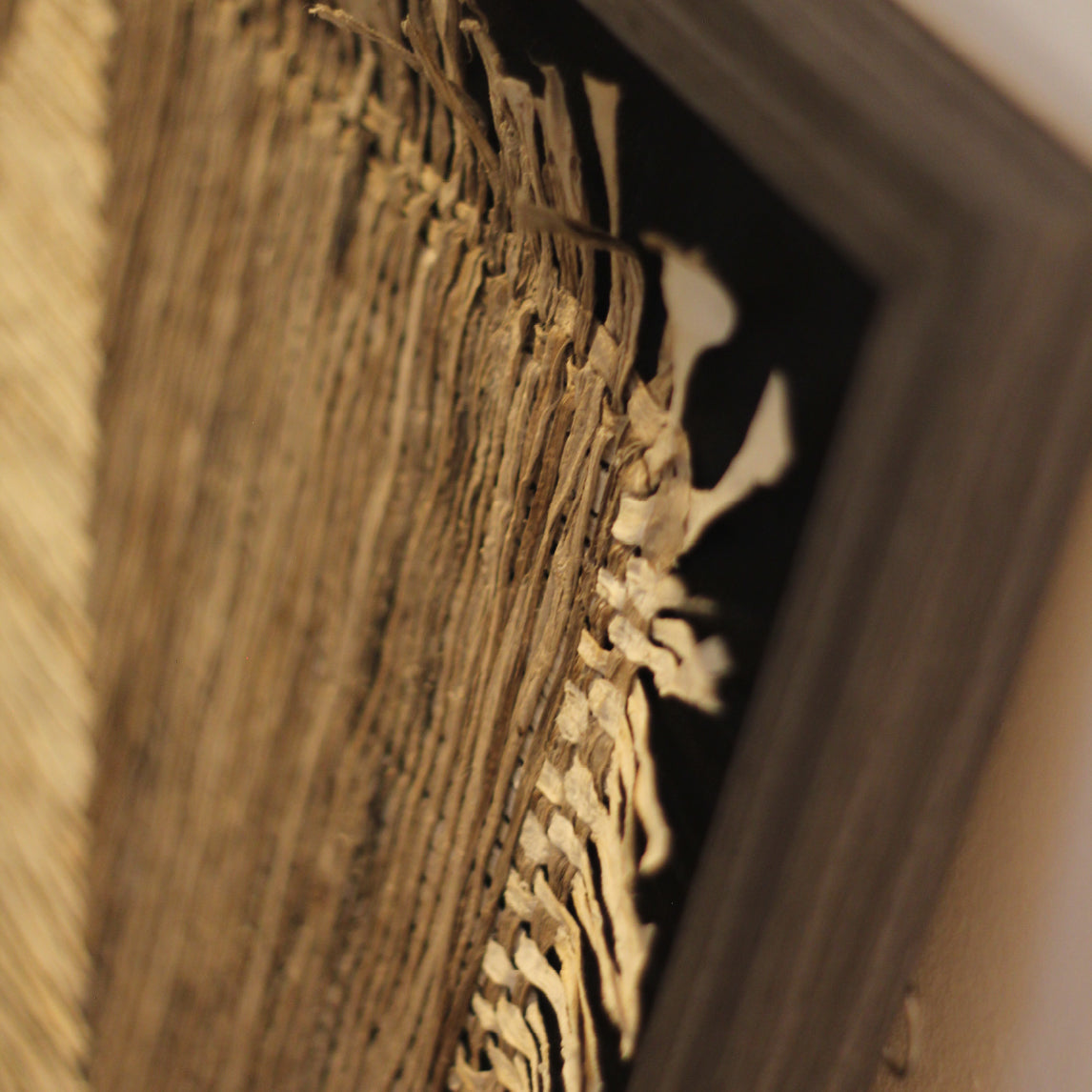 CUADRO TRAMA PIRAMIDAL 70X70