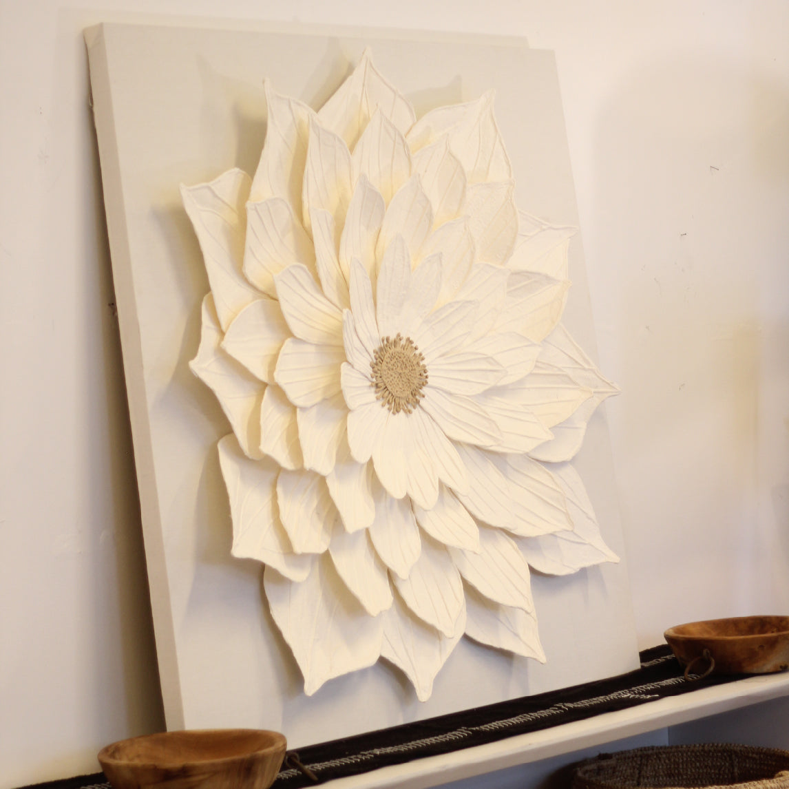 CUADRO HOJAS DE LA VIDA 120x120