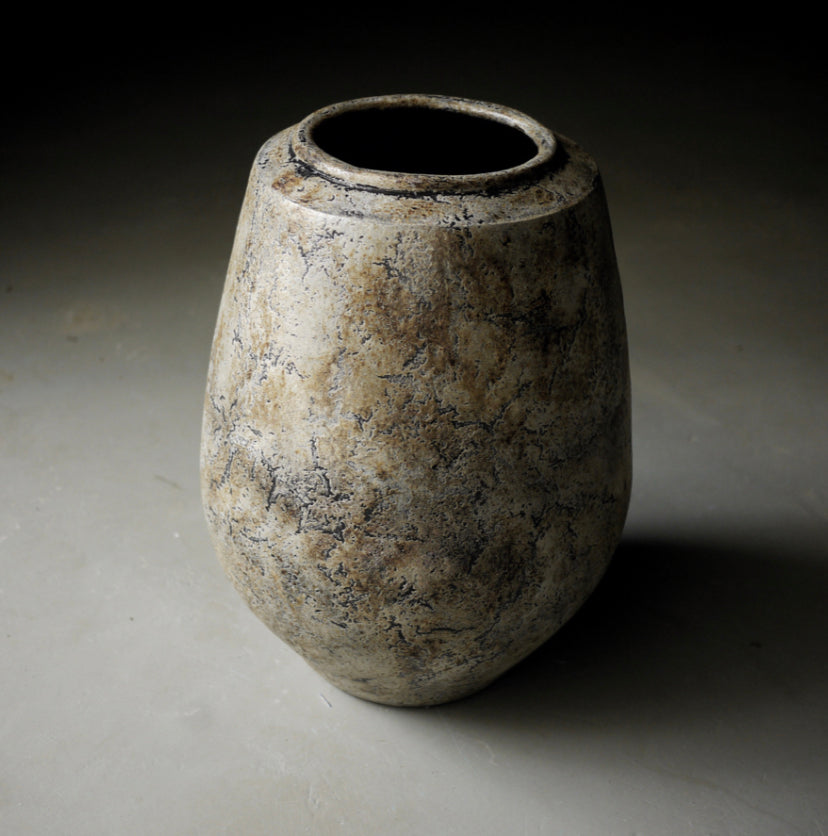 Jarrón Oxide Grey