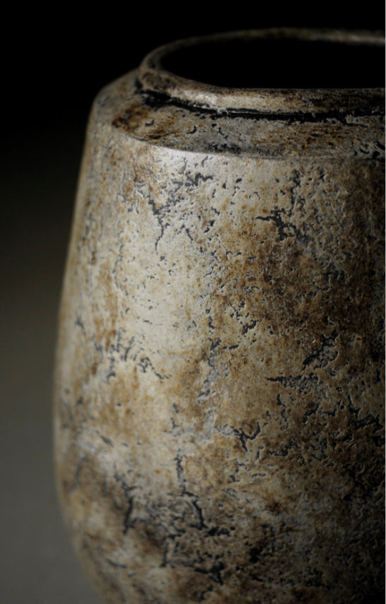 Jarrón Oxide Grey