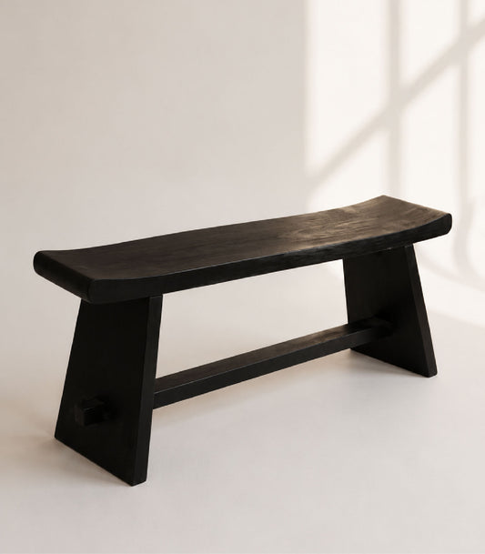 Banca Suar Black 120x30x45cm