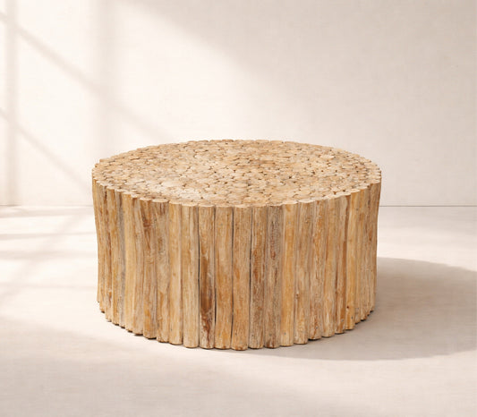 Mesa De Centro Belalai White Wash