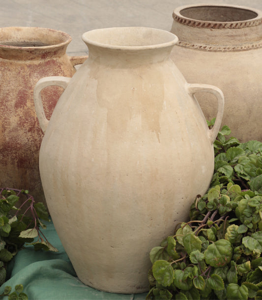 Jarrón Gili Beige. Ø40 x 60cm