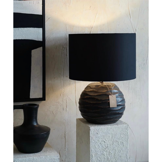Lámpara De Mesa Putu Black