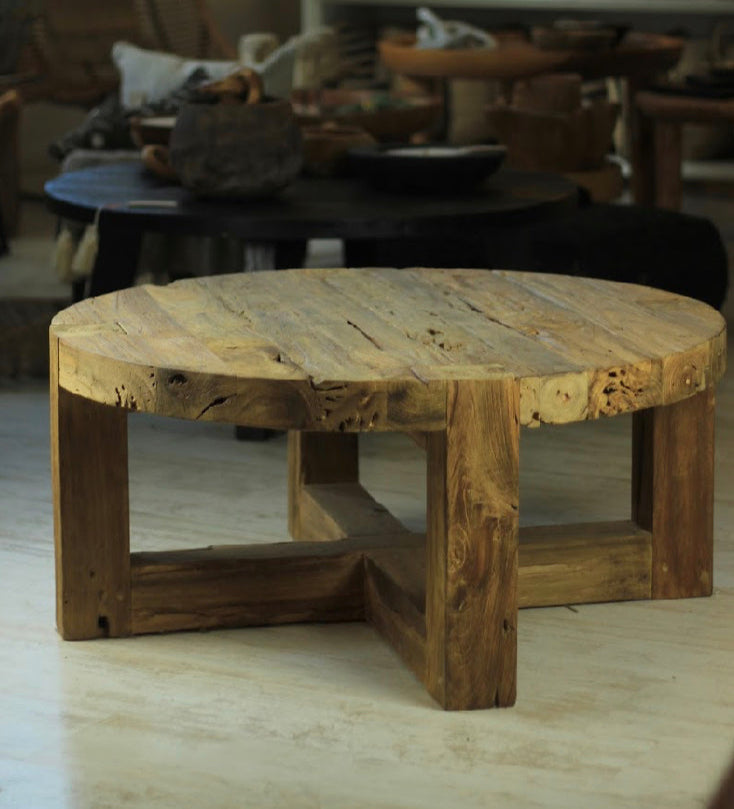Mesa De Centro Kayu